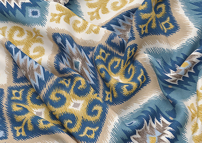 Navajo, Indigo - Twist&Fit Roman Blind - Image 4
